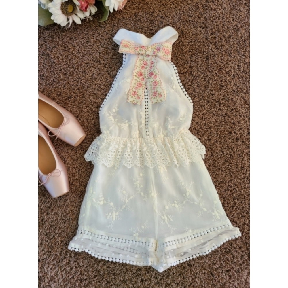 Zimmermann white romper